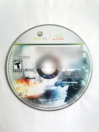 Armored Core 4 Xbox 360 (Reacondicionado)