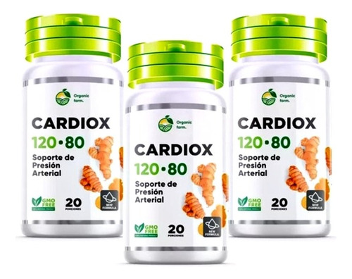 Cardiox Pack 3x2 Suplemento Diuretico Natural