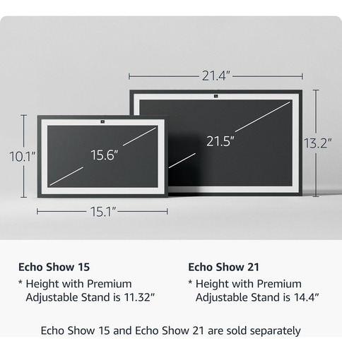 Amazon Echo Show 15 Hd 15.6 C/alexa Y Fire Tv Integrado