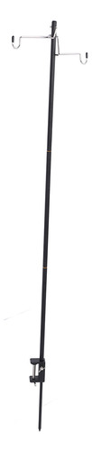 Soporte Portátil De Hierro Para Bastones De Camping Para Lin