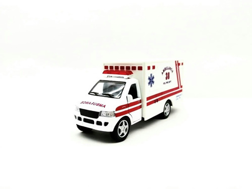 Ambulancia Carro De Colección A Escala 