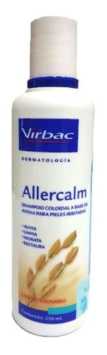 Allercalm 250 Ml Shampoo De Avena Medicado Virbac