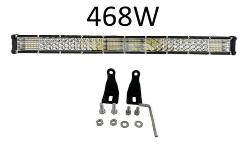 Barra De Luces Led 468w Para Automóviles - Neblinero 54cm