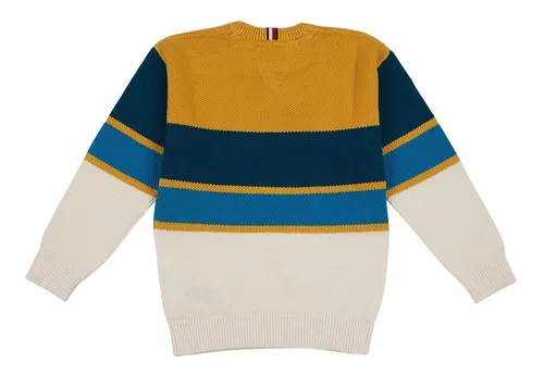 Su ter Tommy Hilfiger Un Estilo Casual Con Rayas Para Ni o