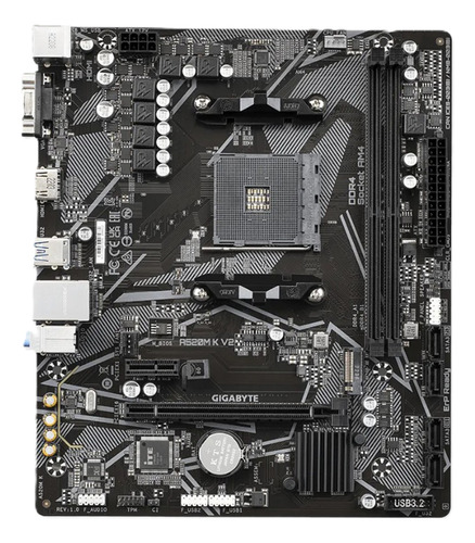 Tarjeta Madre Gigabyte A520m K V2 S-am4 2xddr4 Hdmi Pcie 3.0