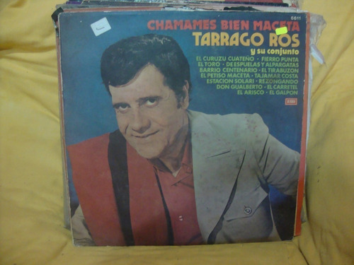 Vinilo Tarrago Ros Chamames Bien Maceta A F2