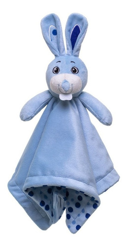 Naninha Coelho Azul Em Plush Sonho De Luz