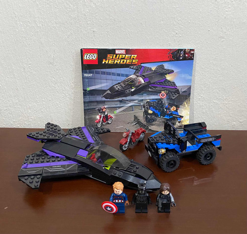 Lego Marvel, Black Panther Pursuit, Armado