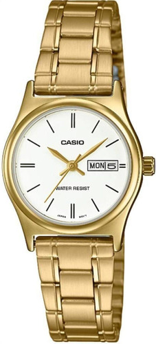 Casio Ltp-v006g-7b Reloj Para Mujer De Acero Inoxidable En Y