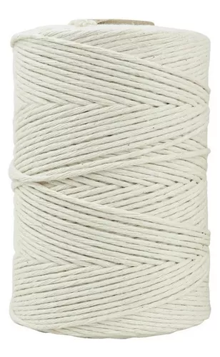 Macrame 3mm Hilo De Algodón Para Tejer X30 Metros