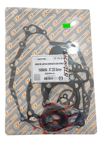 Junta Motor Completo Yamaha Xt 225 Serow Con Oring 