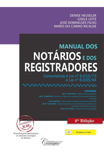 Manual Dos Notários E Dos Registradores