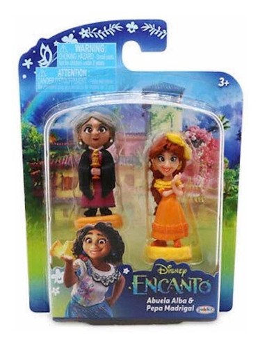 Muñecos Encanto Madrigal Set De 2 Mini Figuras Disney 5 Cm