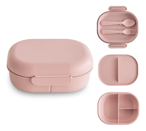 Caja Bento Mushie Kids | 3 Compartimentos, Divisor Removible