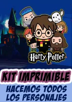Comprar Kit Imprimible Candy Bar Cumpleaños Harry Potter