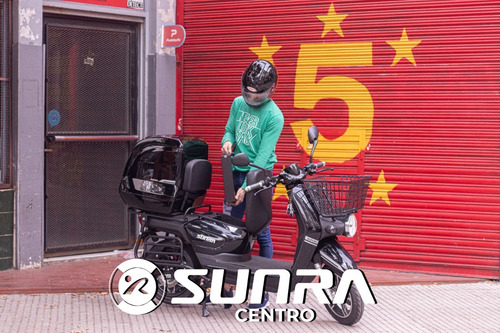 Imagen 2 de 21 de Moto Electrica Sunra Caguu / Especial Delivery En Promo / A