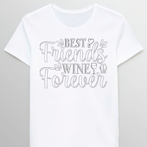 Remera Best Friend Forever Cool Friendship Quotes G 83482491