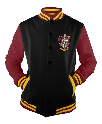 Jaqueta College Harry Potter Grifin ria Bordada Moletom