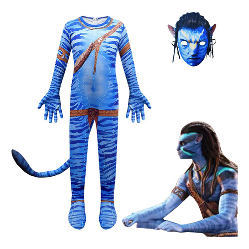 Avatar Jake Sully Cosplay Mono Niños