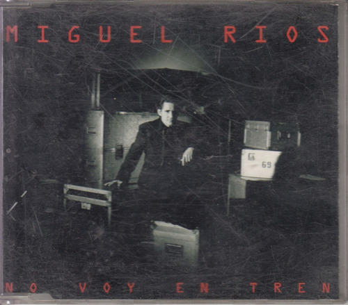 1996 Cd Promo Miguel Rios Cover Charly Garcia No Voy En Tren
