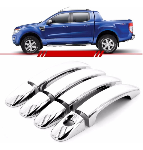 Cubre Manijas Cromadas Ford Ranger 2013