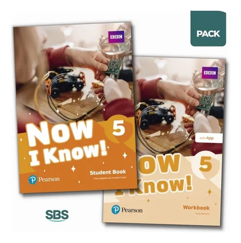 comprar Now I Know 5 - Student's Book + Workbook Pack - 2 Libros