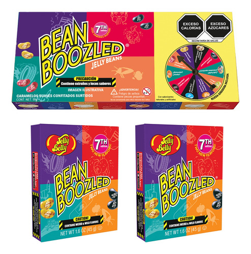 Gomitas Jelly Belly Bean Boozled Con Ruleta + 2 Repuestos