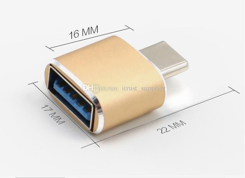 Imagen 4 de 6 de Adaptador Otg Usb Tipo C A Usb 3.0 Hembra Mr-shop
