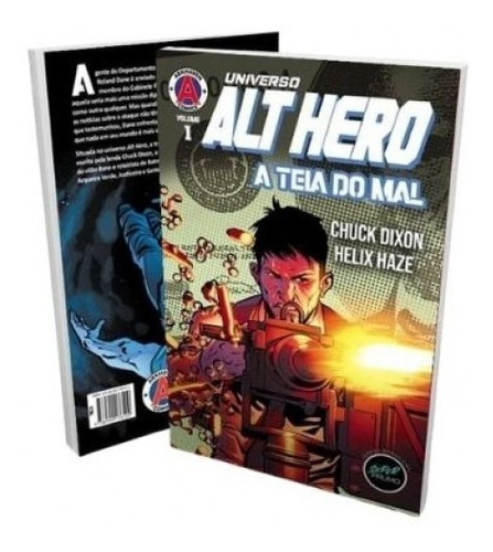 Alt Hero, De Chuck Dixon., Vol. 1. Editora Super Prumo, Capa Mole Em Português