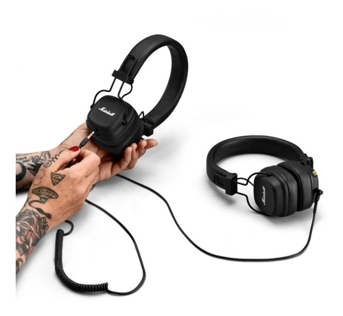 Audífonos inalámbricos Marshall Bluetooth Major IV negro