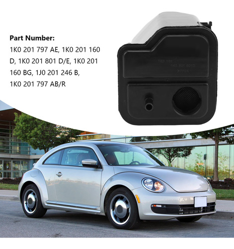 Bote De Carbón De Carbono Negro 1k0 201 797 Ae Car Modificat