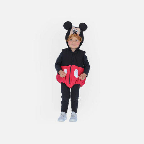 Imagen 2 de 6 de Disfraz Mickey Mouse Bebé Niño Acolchado Licensiado Disney Disfraces