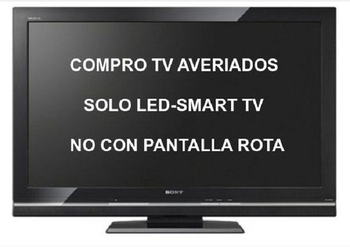 Compro Tv Led Lcd Smart Sin Funcionar Retiro En Caba