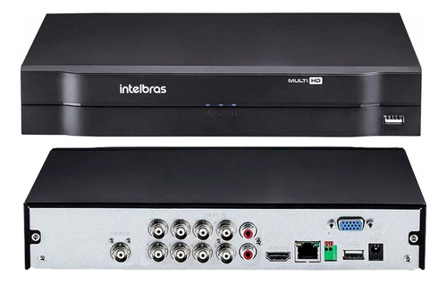 Kit Cftv Dvr Mhdx 1308 2 Tb 8 Câmeras Vhd 1230 B Intelbras