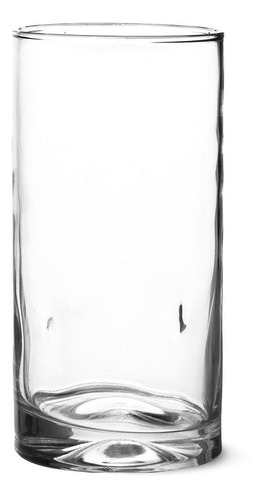 Vaso Cristal Fondo Grueso Pedrada 16.7 Oz 12 Piezas - Crisa