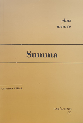 Summa - Elías Uriarte