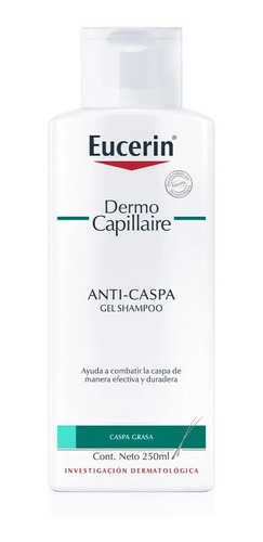 Eucerin Capilar Dermocapillaire Shampoo Gel Anticaspa 250 Ml