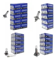 Comprar Kit De Lâmpadas Gauss 12v: 10x H7 + 10x H4 + 10x H3+10x H1 *