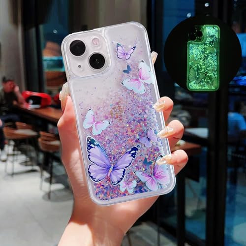 Funda Para iPhone 15 Plus Morado Suave Piel Sintetica-4