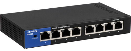 Switch Linksys 8 Puertos Gigabit Se3008