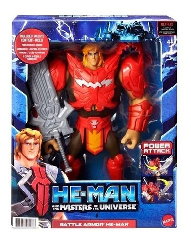 Figura He-man Battle Armor And The Masters Of The Universe