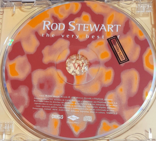 Rod Stewart The Very Best Cd Promo Impecable! Remastered 