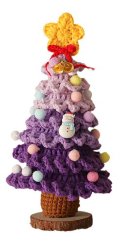 De Navidad Artificial, Tejido Morado, Artesanía, Regalos,