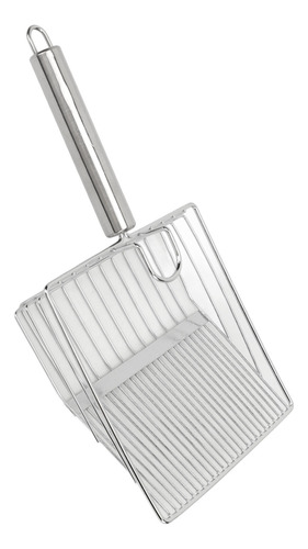Colador De Arena Para Gatos, Metal, Ensanchado Y Eficiente,