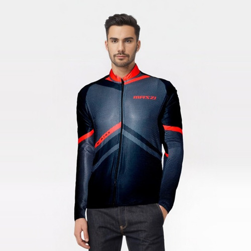 Remera Jersey Ciclismo Mazzi Estampada M/larga - Racer