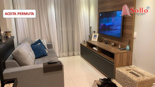 Imagem 1 de 17 de Apartamento Com 2 Dormitórios À Venda, 64 M² Por R$ 380.000,00 - Picanco - Guarulhos/sp - Ap0626