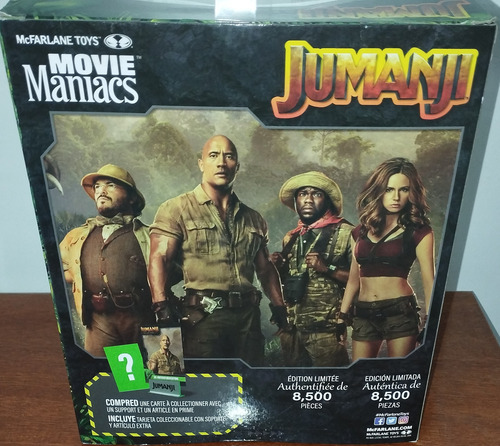 Jumanji La Roca Movie Maniacs Mcfarlane Toys Figura (Usado)