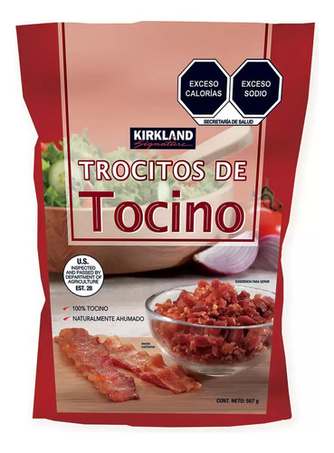 Kirkland Signature Trocitos De Tocino 567 G