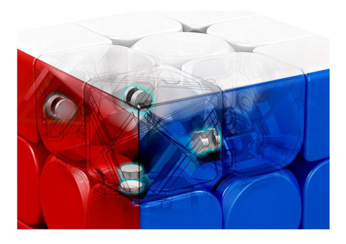 Cubo 3x3 Magnético Moyu Meilong 3m Base Gratis