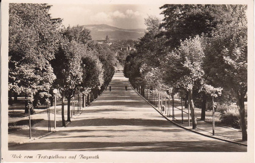 Antigua Postal Fotografia De Bayreuth Baviera Alemania